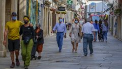 Imagen de Noia, donde los casos activos suben con respecto a hace una semana