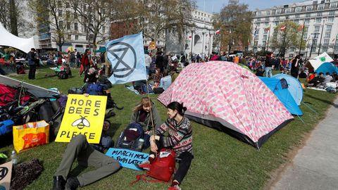 Protestas en Londres