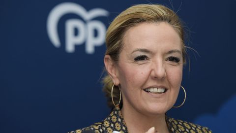 La presidenta del PP de Asturias, Teresa Mallada, interviene en la reuni�n del Comit� Ejecutivo Auton�mico del partido, este jueves en Oviedo