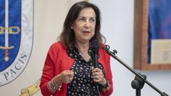 La ministra de Defensa, Margarita Robles