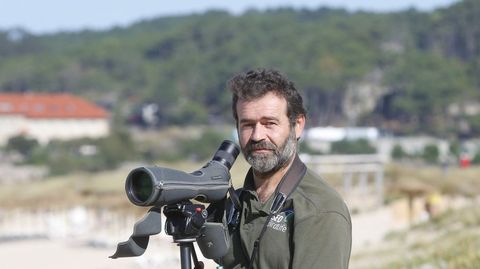 Gustavo Ferreiro, representante da SEO Birdlife en Pontevedra