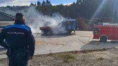 Polic�a Local, Guardia Civil y bomberos de Barreiros acudieron a la alerta