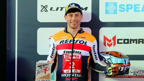 Gabriel Marcelli, Campeonato de España de trial en Arteixo