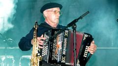 Pazos de Merexo, durante o concerto de Kepa Junquera no Asalto ao Castelo de Vimianzo