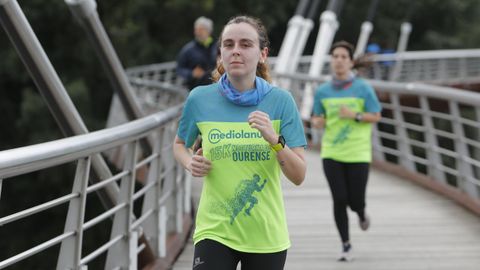 Gente haciendo deporte o paseando en Ourense