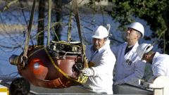 Retirada de la bomba de cobalto para tratamientos de radioterapia, operativa desde 1982