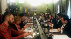 Pleno del Ayuntamiento de Oviedo.