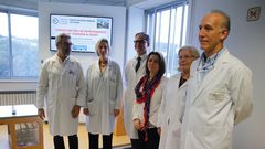 Hospital materno infantil Rueda de prensa sobre la t�cnica de correcci�n tras el entrenamiento de un coraz�n al rev�s . 