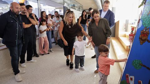 Apertura del curso ayer en la escuela infantil de Monte Alto