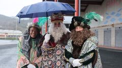 Salida de la cabalgata de Reyes por la zona rural de Ferrol, el a�o pasado.