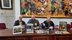 Concello y O Poti�os presentan la secci�n de fotograf�a que se crea en la Biblioteca do Carballi�o