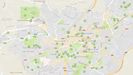 Mapa de aparcamientos de bicicletas en Oviedo