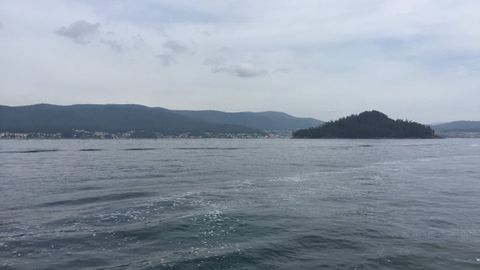 Zona de la r�a de Pontevedra en la que se realizar� el dragado.