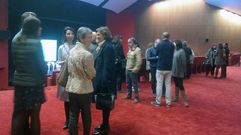 Asistentes al encuentro de Compromiso Asturias XXI, en el Niemeyer.Asistentes al encuentro de Compromiso Asturias XXI, en el Niemeyer