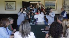 Todos los intentos de moci�n de censura fracasaron (en la foto, una reuni�n en el 2024).