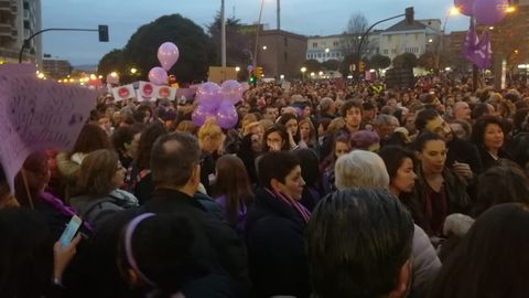 Manifestacin del 8-M en Gijn