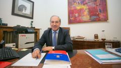 Foto de archivo del presidente de la Depoutaci�n de Lugo, Jos� Tom�