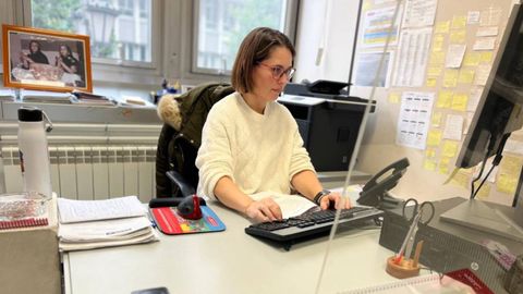 Berta Sua?rez, te?cnica del CITE de CC OO de Asturias