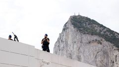 La polic�a ante el Pe��n