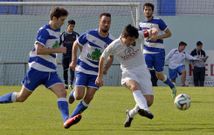 Armental (de blanco) es uno de los objetivos del presidente para que contin�e en el club. 