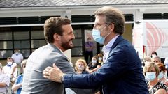 Pablo Casado y Alberto N��ez Feijoo