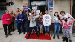 Una pe�a de Carballedo se reparte 50.000 euros del tercer premio