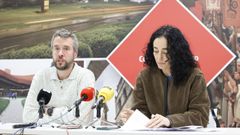 Rub�n Arroxo y Ana Gonz�lez Abelleira fueron claros sobre una posible moci�n de censura en Lugo