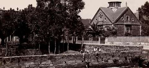 Imagen histrica del esplendor de la Villa Gimil, algo que ya solo queda en el recuerdo.