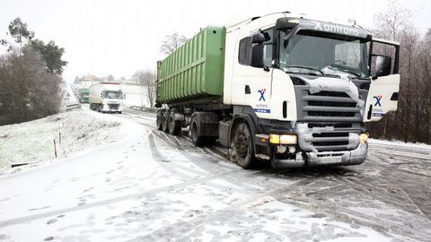 Nieve en Cerceda