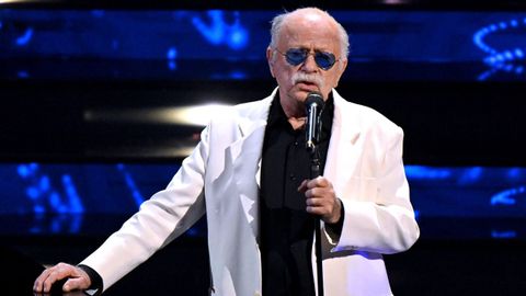 El cantante italiano Gino Paoli.