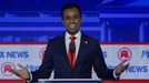 Vivek Ramaswamy, en el primer debate republicano.