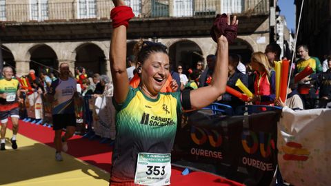 Carrera solidaria de la Guardia Civil en Ourense.
