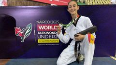 Carla Sesar logr� la medalla de plata en el Mundial sub-21 de Nairobi hace una semana