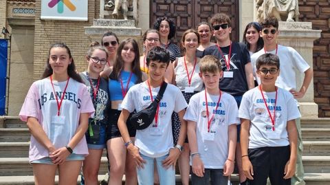 Participantes gallegos en la final nacional del Concurso Incubadora de Sondeos y Experimentos.