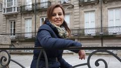 Beatriz G�mez, presidenta de la Federaci�n de Comercio de Ourense