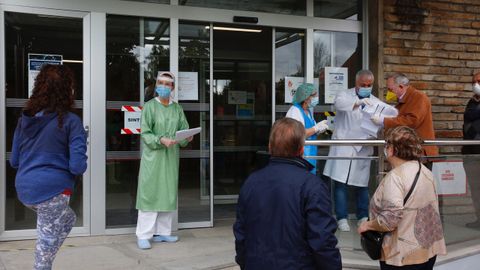 Control de accesos en el centro de salud Virxe Peregrina de Pontevedra 