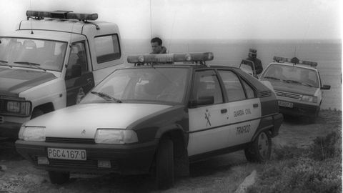 Imagen de archivo de la Guardia Civil tomada en 1993 en el entorno de Camari�as
