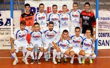 Plantel del conjunto noiés que ya perdió dos encuentros de liga.