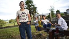La escuela rural de Lanta�o, en Portas, con cinco alumnos matriculados.