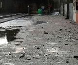 Imagen de los destrozos del �ltimo temporal en la playa de Gandar�o, ayer por la ma�ana.