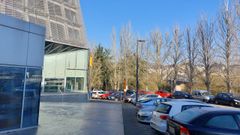 Imagen del exterior del edificio judicial de Ourense