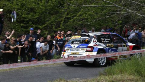 Uno de los participantes del rali de Noia en su edici�n del 2023