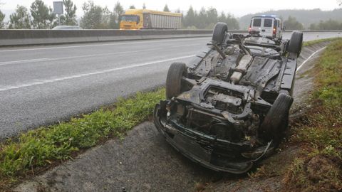 Imagen de archivo de un accidente de trfico