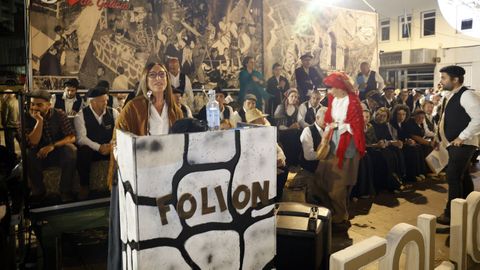 El pregón fue pronunciado por la matemática y catedrática María Victoria Otero Pinar, natural de Monterroso