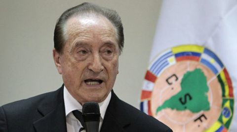 Eugenio Figueredo, presidente de Conmebol.