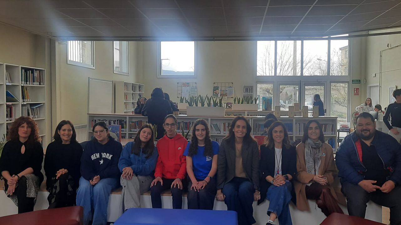 El IES de Bande participa en un programa de clubes de lectura dentro del plan de bibliotecas escolares