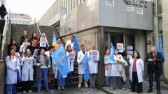 Huelga en atenci�n primaria, en Vigo