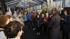 Una de las visitas guiadas al museo de Semana Santa