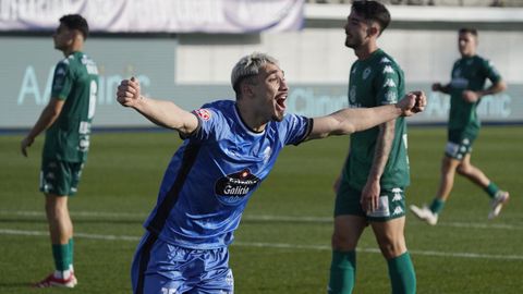 Mart&iacute;n Ochoa celebr&oacute; el gol que anot&oacute; a sus excompa&ntilde;eros