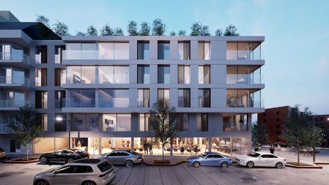 Recreaci�n del nuevo edificio proyectado por Nuvoo en la calle Alegre de Ferrol